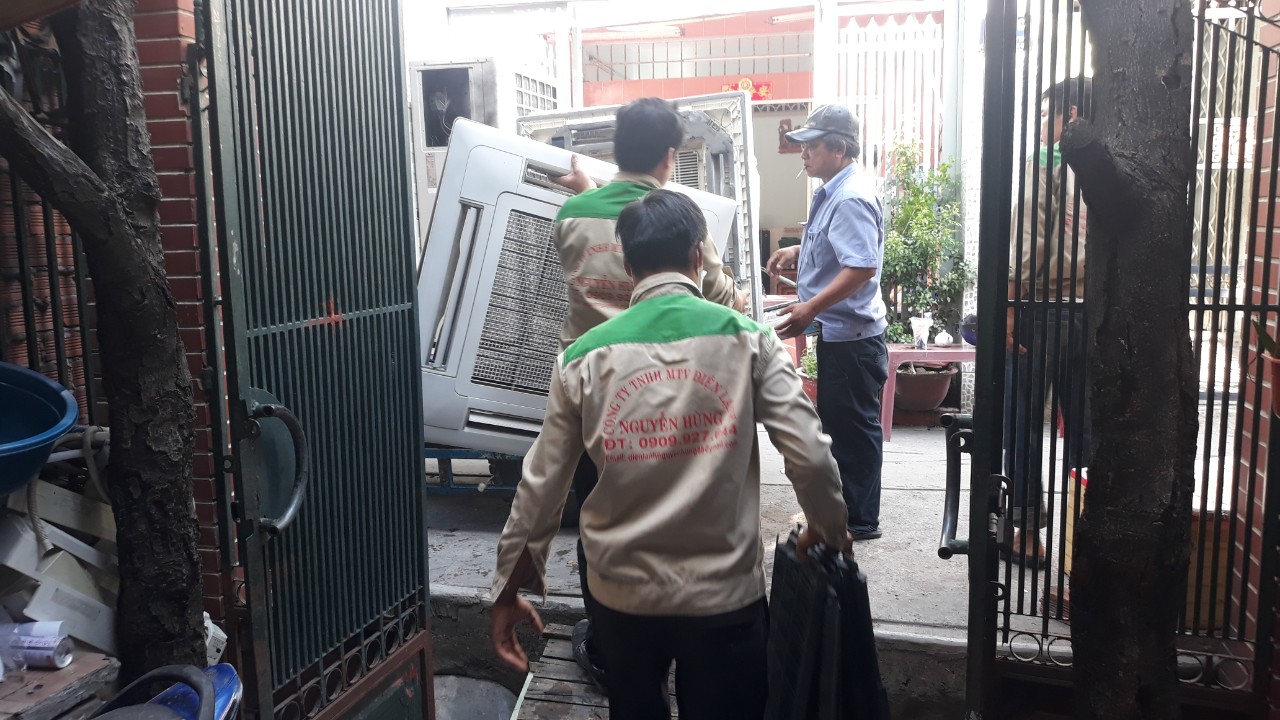 thu mua máy lạnh tại bình dương 