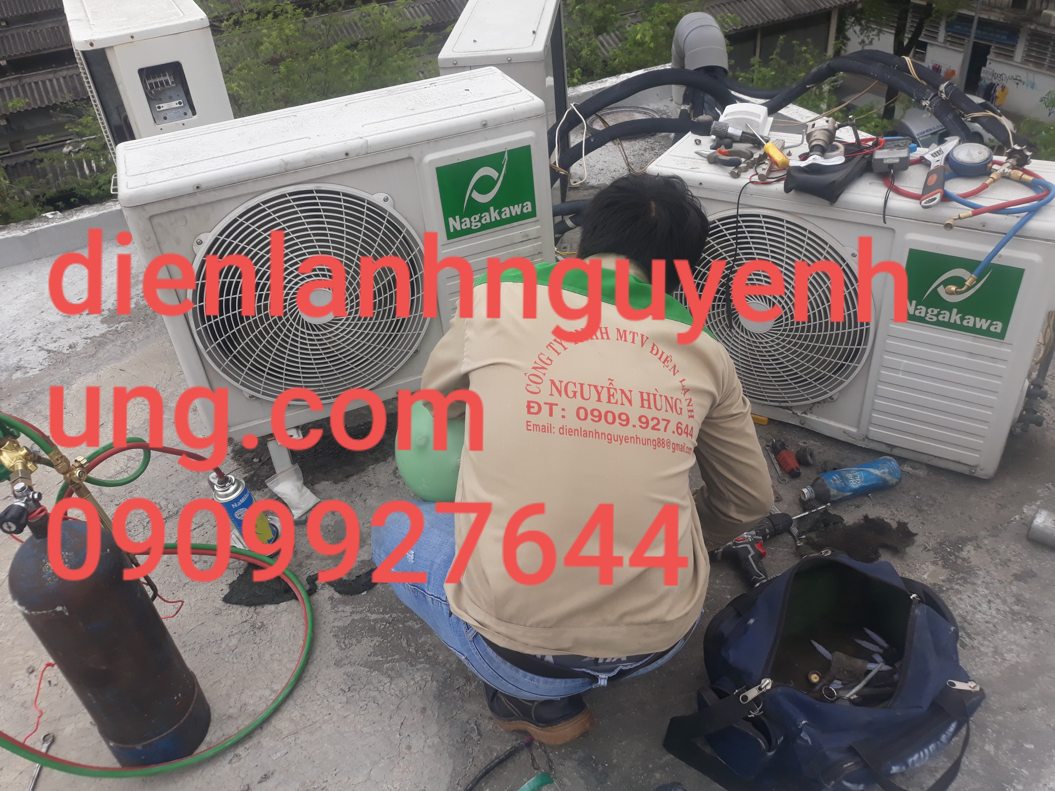 sửa chữa máy lạnh đường tân kỳ tân quý 