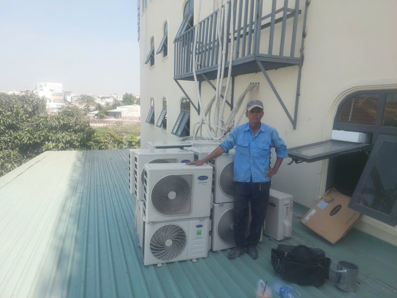 THU MUA MÁY LẠNH CŨ TẠI BÌNH DƯƠNG , THU MUA MÁY LANH TAI VSIP