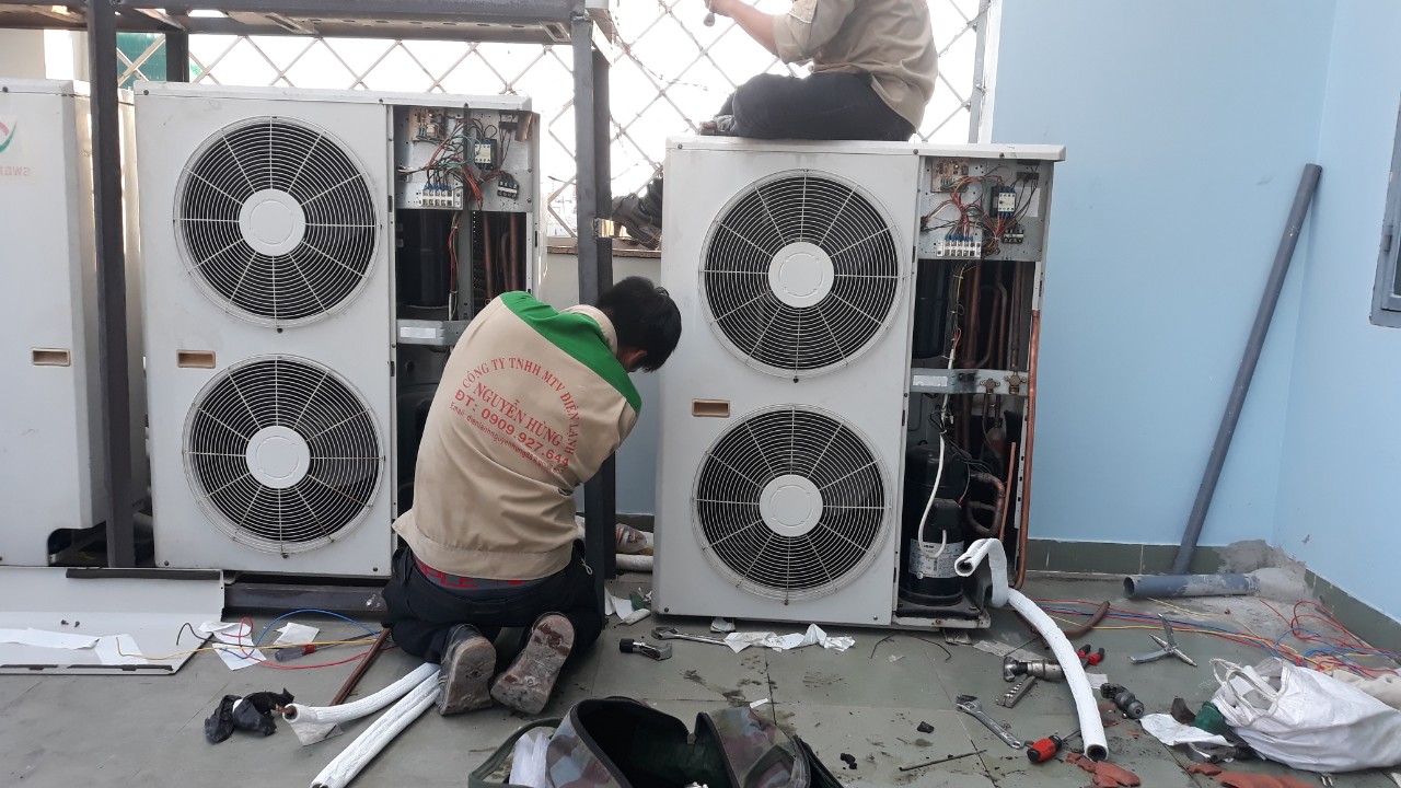 tháo lắp máy lạnh tại quận 6