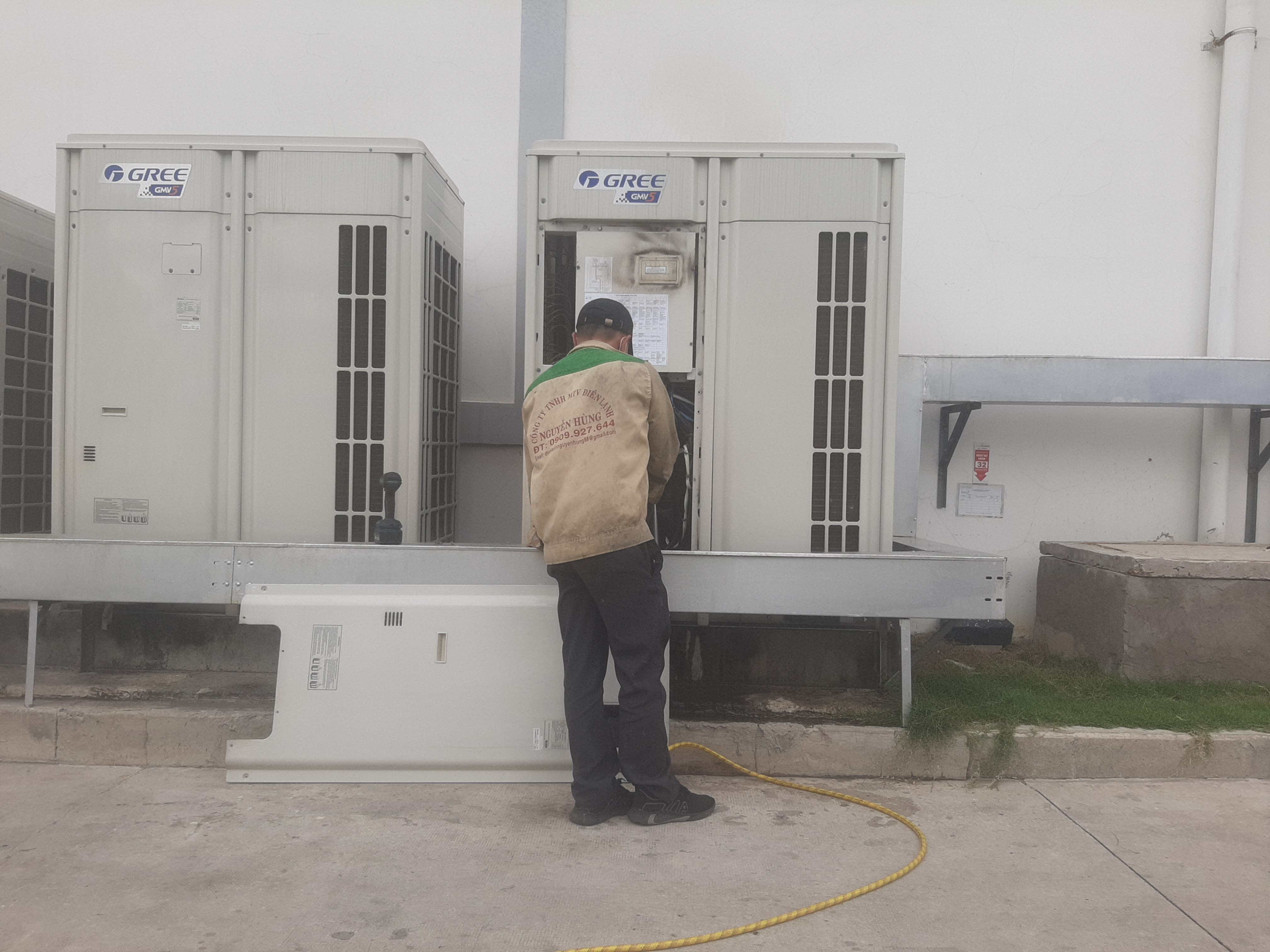 LẮP MÁY LẠNH ÂM TRẦN TẠI KCN VISIP 2 BÌNH DƯƠNG 